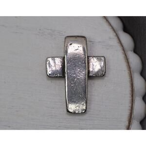 Fully Retired James Avery 925 Tenonnee Cross Pendant 13.13G / 1.1in